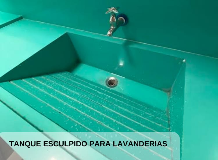 Tanque Esculpido para Lavanderias