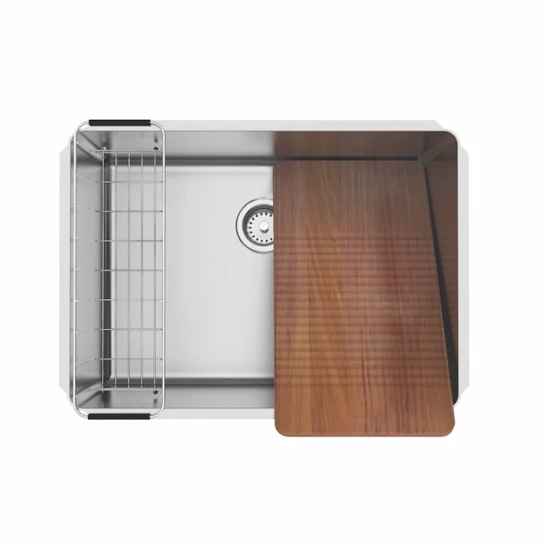 Tanque de embutir Tramontina Jumbo 108 L em Aço Inox 70x50 cm