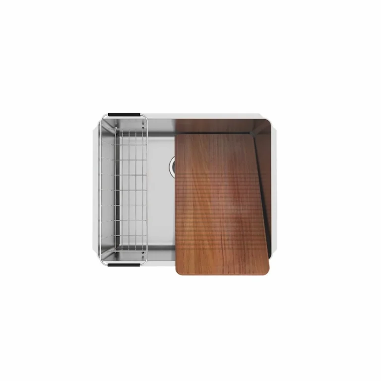 Tanque de embutir Tramontina Jumbo 92 L em Aço Inox 60x50 cm