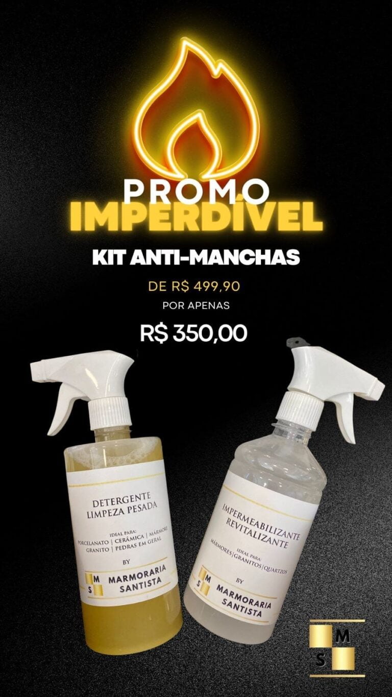 Kit anti machas em Santos Baixada Santista SP