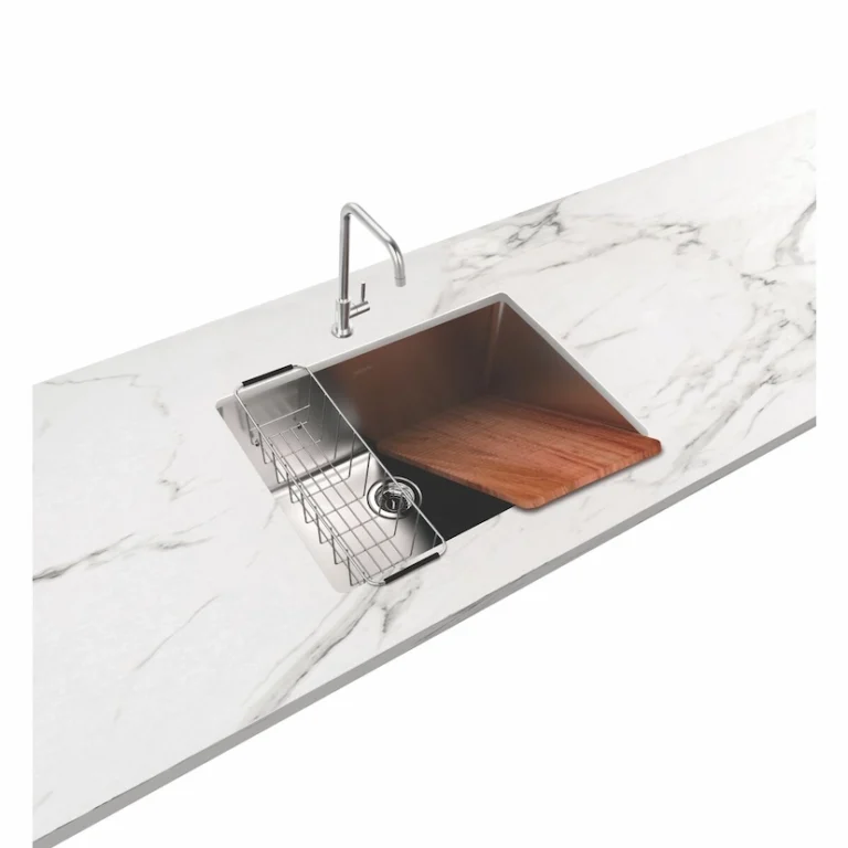 Tanque de embutir Tramontina Jumbo 108 L em Aço Inox 70x50 cm