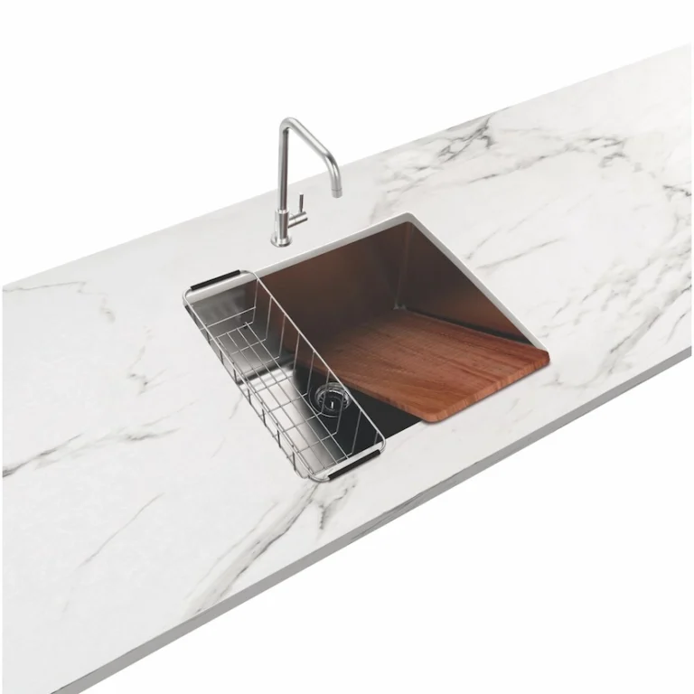 Tanque de embutir Tramontina Jumbo 92 L em Aço Inox 60x50 cm